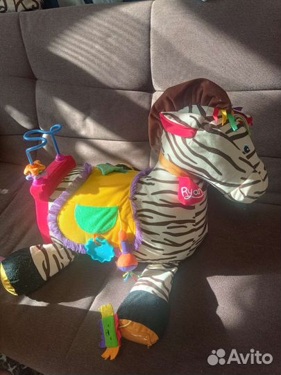 Игрушка Зебра бизиборд