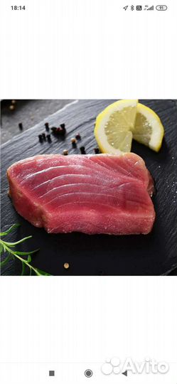 Стейк тунца