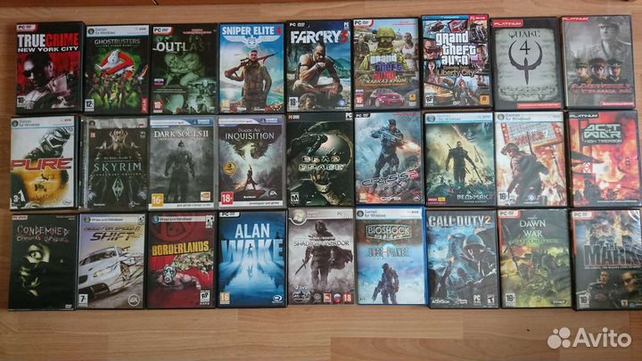 Компьютерные игры на дисках