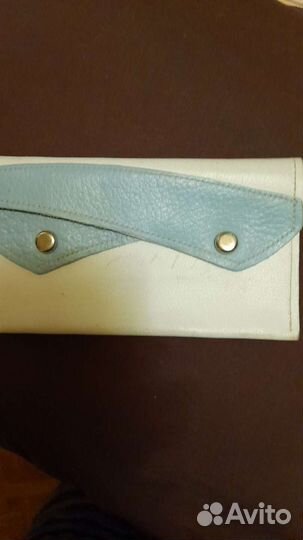 Новый натуральный кожаный портмоне