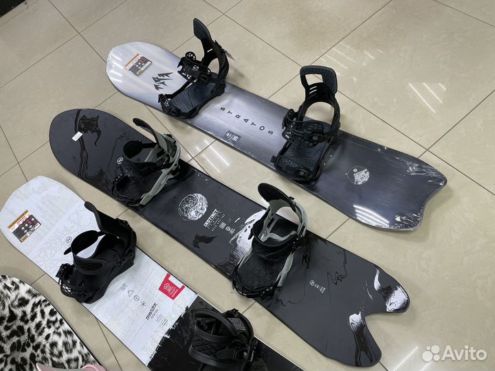 Сноуборд комплект для фрирайда (новый)