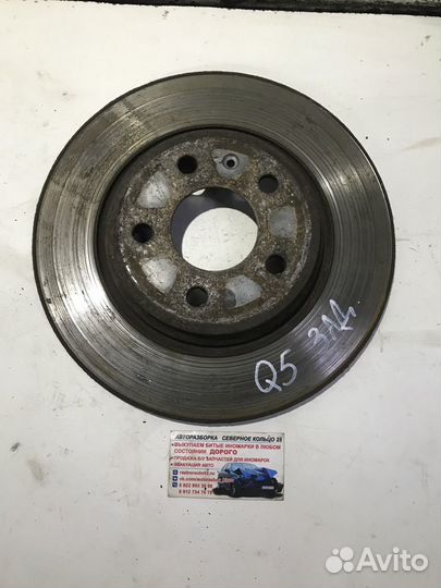 Диск тормозной задний Audi Q5 8R