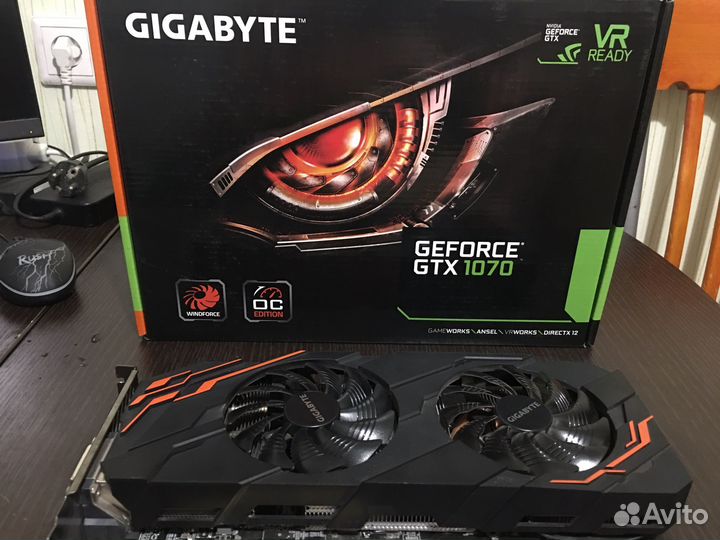 Видеокарта gtx 1070 8gb