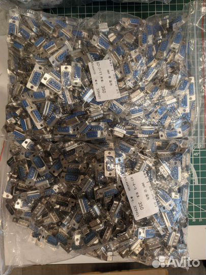 Разъемы db9, папа/мама