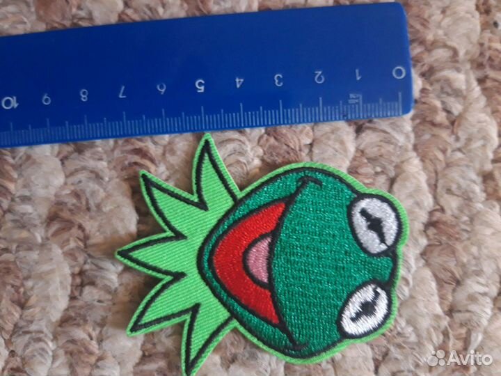 Нашивка патч лягушка