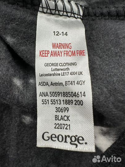 Рубашка пижамная женская George M новая