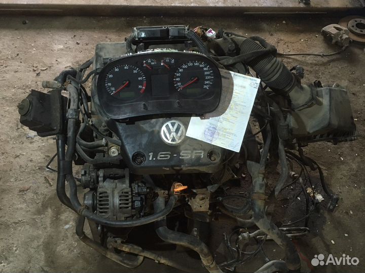 Двигатель 1.6 AKL комплект для установки