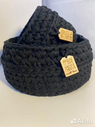 Интерьерная корзина в стиле лофт