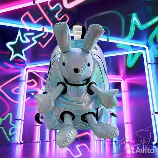 Рюкзак Неоновые Зайчики #520/2