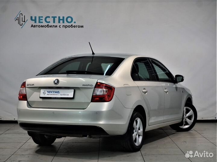Skoda Rapid 1.6 AT, 2014, 157 000 км