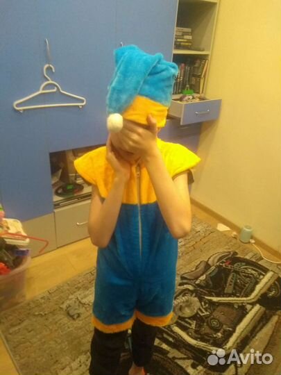 Новогодний костюм гномика 110 116