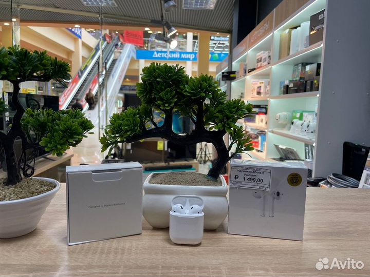 Наушники AirPods 2(Новые,оригинальное качество)