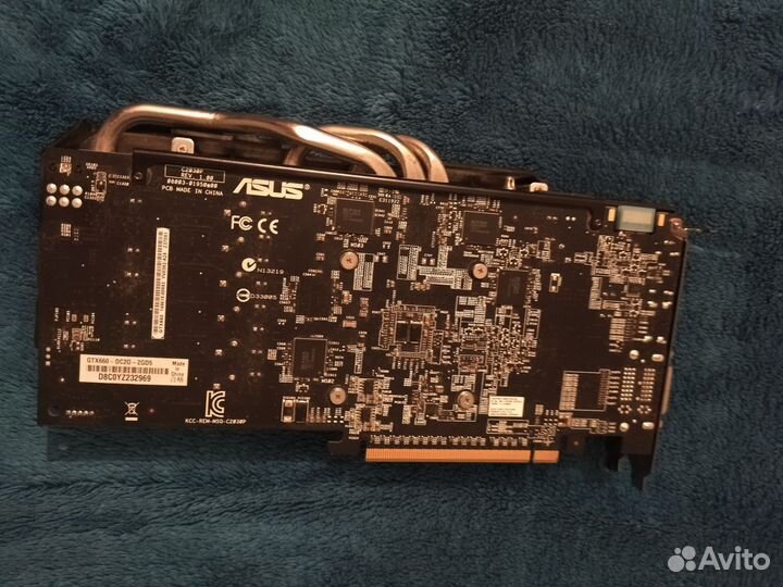 Видеокарта Asus GTX 660 2Gb