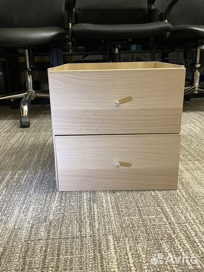 Бокс с ящиками для стеллажей IKEA kallax