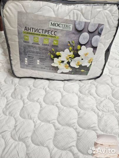 Одеяло, подушки Антистресс с серебром