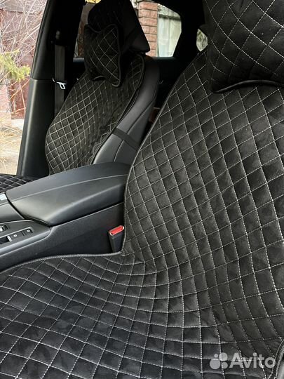 Накидки на сидения из алькантары