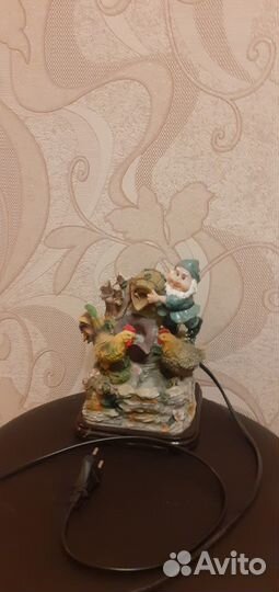 Солеваялампа.фонтан.светильник.лампы ручной работы