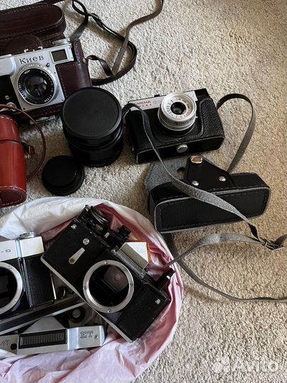 Фотоапараты и фотопринадлежности СССР
