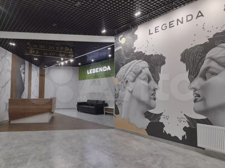 2-к. квартира, 94,9 м², 3/25 эт.