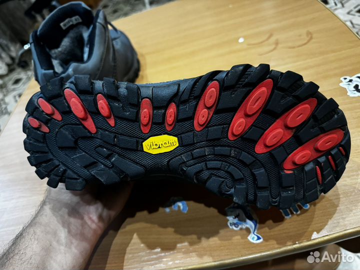 Зимние ботинки merrel continuum vibram