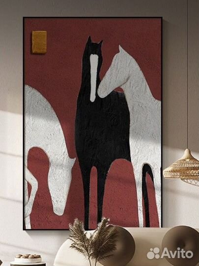 Интерьерная картина холст акрил