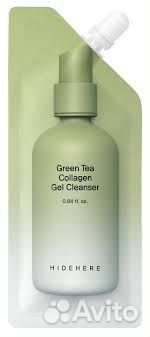 Hidehere Green Tea Collagen Gel Cleanser Гель 25мл