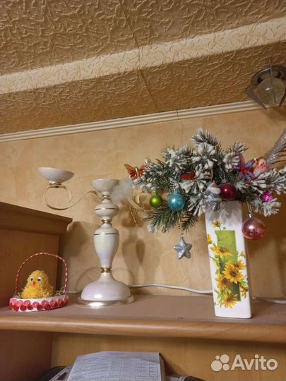 2 шт. - Подсвечника. И ваза для цветов