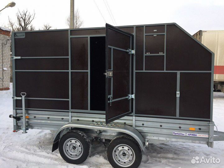 Замок для ворот прицепа врезной с ключом нержавей