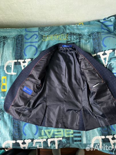 Пиджак школьный для мальчика 140