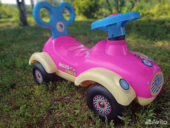 Машинка-каталка Полесье для девочек 