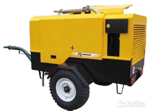 Дизельный компрессор Ремеза дк 10/10 (10 м3/мин)