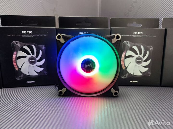 Вентилятор 120mm Alseye FB120 FB120-B