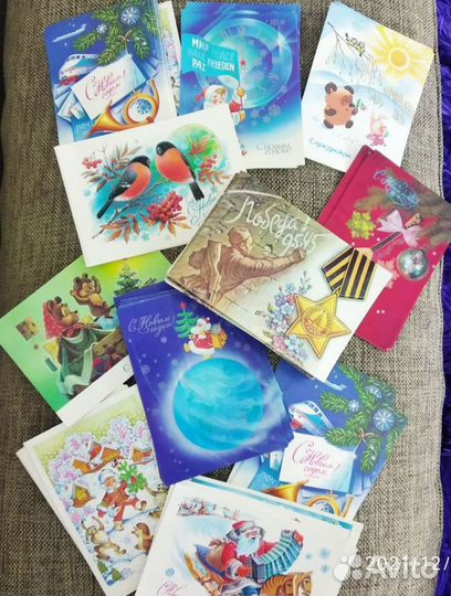 Открытки советские СССР оригинал,все чистые