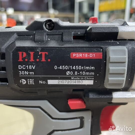 Шуруповерт P.I.T PSR 18-D1