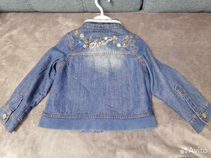 Джинсовка для девочки 104
