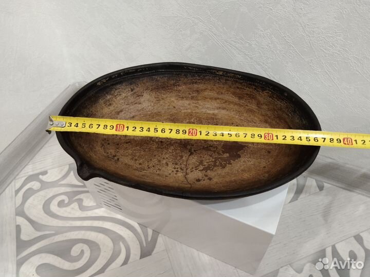 Латка старинная глиняная посуда Редкость. Русь