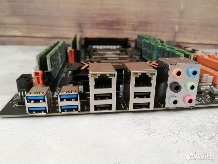 Комплект X99-F8D Dual + Xeon E5-2670v3 + 64gb