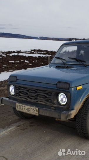 Фары линзовые нива