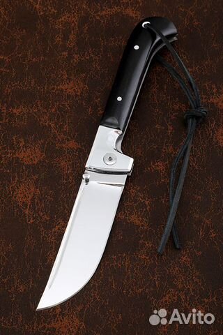 Нож складной Пчак большой сталь Х12мф накладки чер