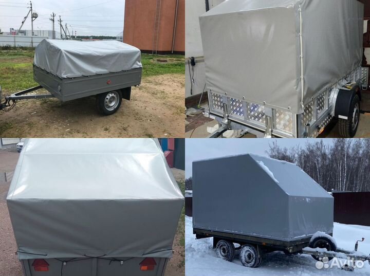 Тент на легковой прицеп