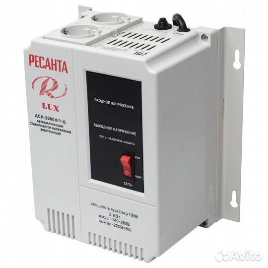 Стабилизатор напряжения Ресанта ACH-2000Н/1-Ц LUX