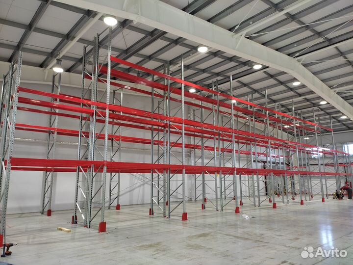 Стеллажи для склада / Производство / Монтаж