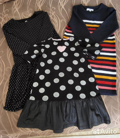 Вещи пакетом на девочку 122-128 (7пред)