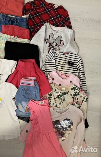 Пакет вещей на девочку 110-116