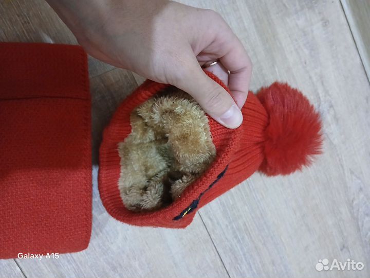 Шапка и снуд для мальчика 2 3 года