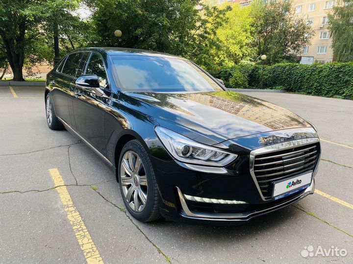 Genesis G90 5.0 AT, 2016, 100 310 км