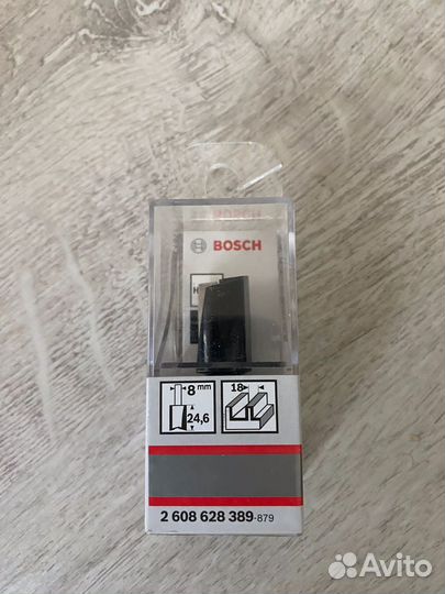 Фреза пазовая прямая по дереву