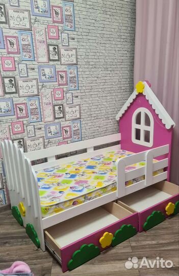 Эксклюзивная детская кровать 160 см