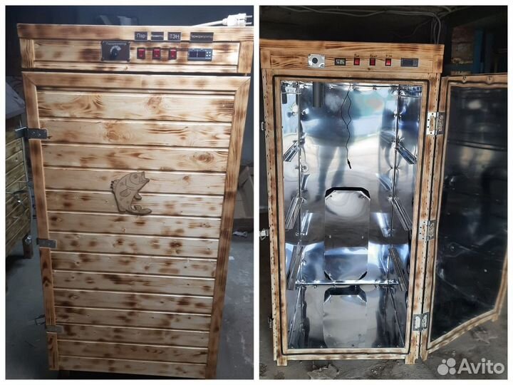 Коптильня из нержавейки для горячего копчения