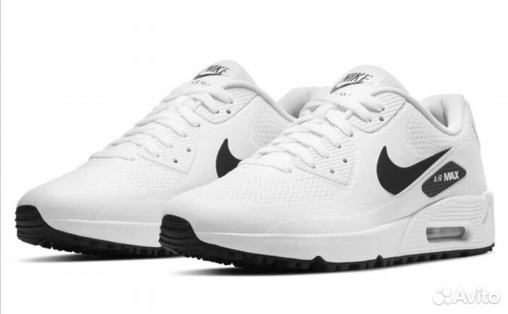 Кроссовки для гольфа Nike Air Max 90 G, белые